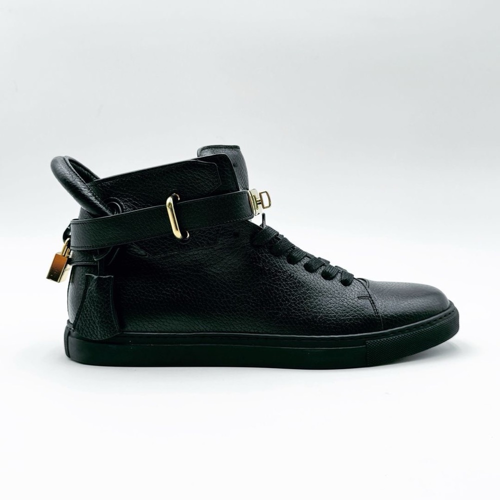 BUSCEMI Leather Padlock Sneakers. Brand new. Size 43